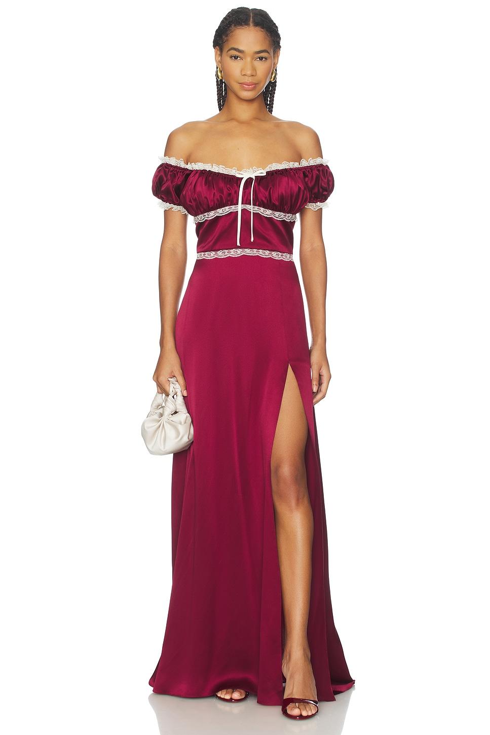 darlene off the shoulder gown