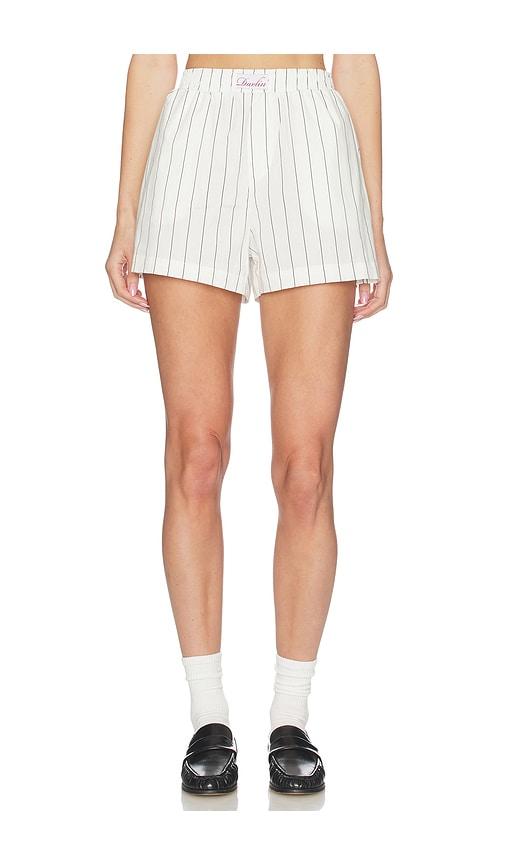 darlin boyfriend boxer short in white.