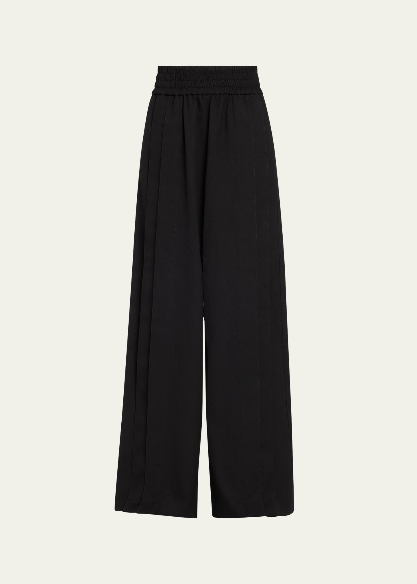 darliston wide leg wool pants