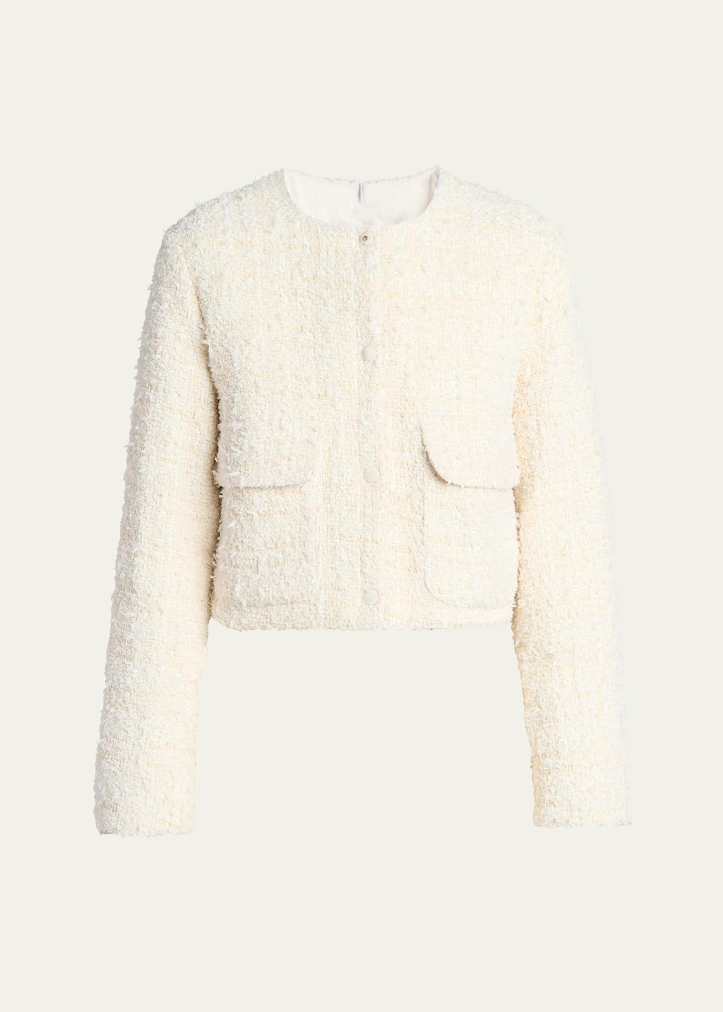 dauphin tweed combo jacket