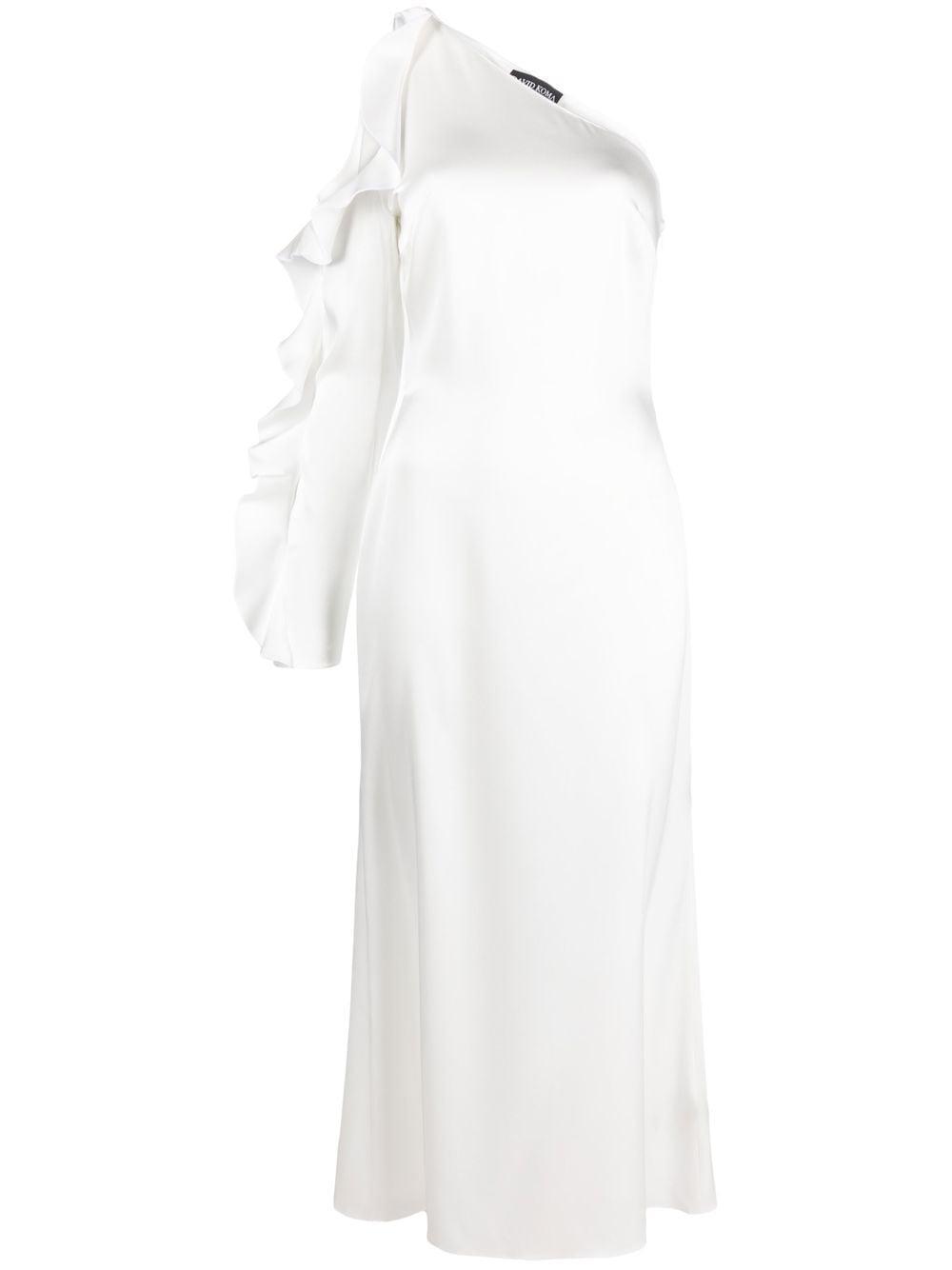david koma dresses white triacetate - women