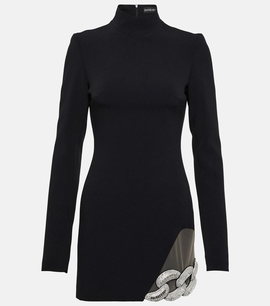 david koma embellished bodycon minidress