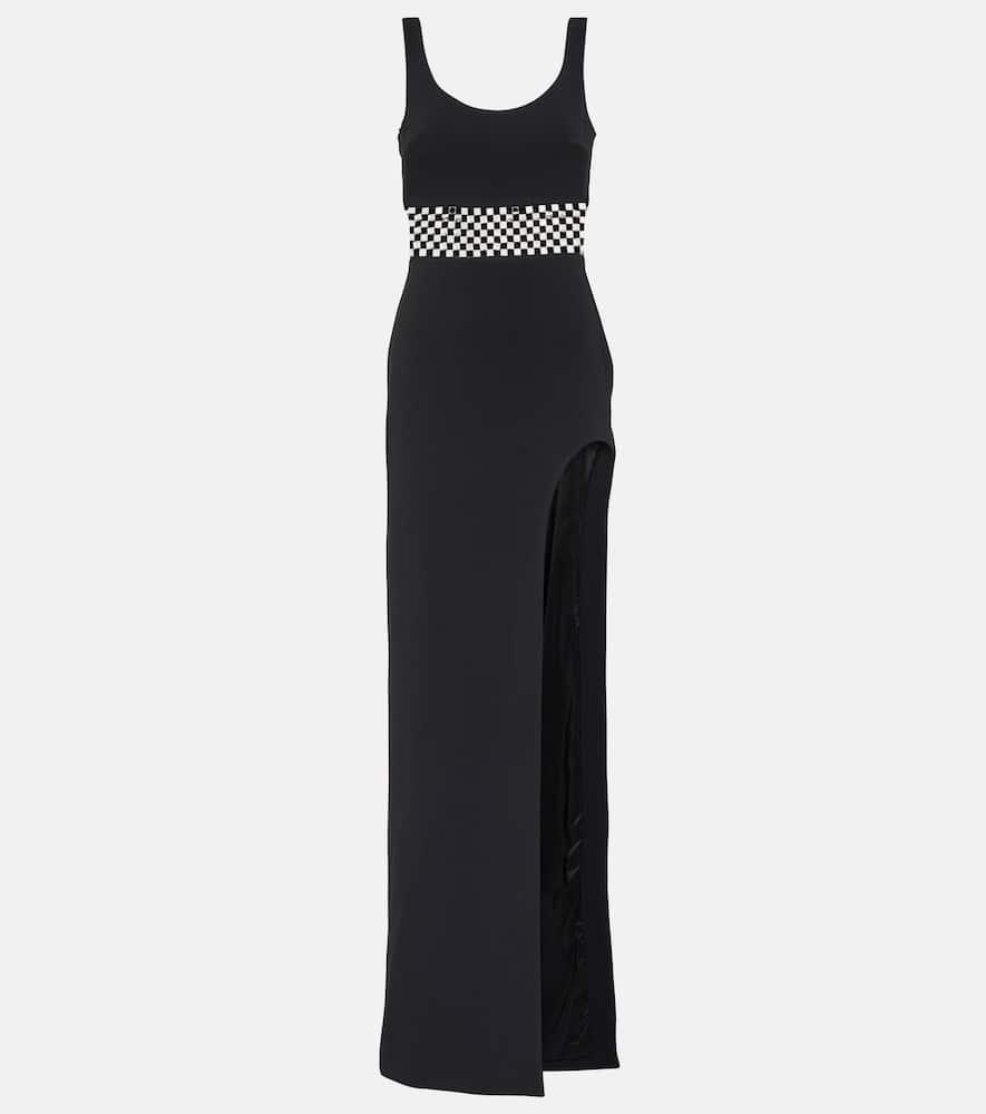 david koma embellished cady gown