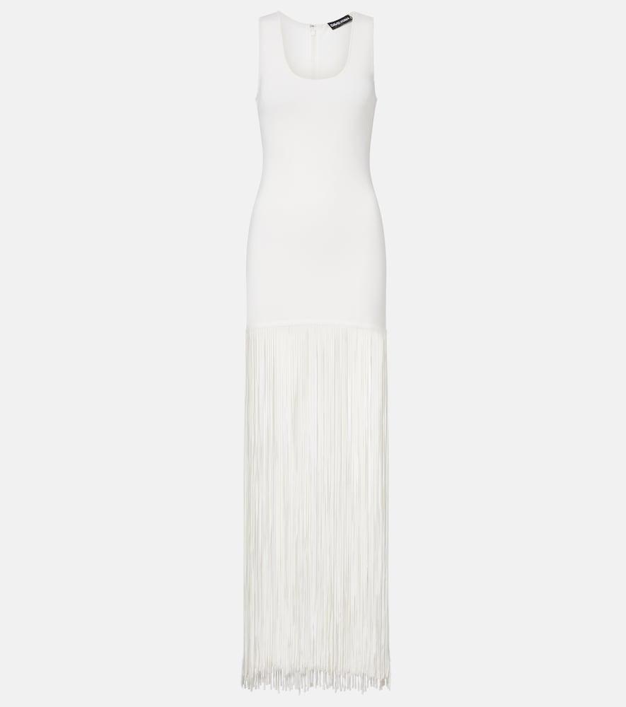 david koma fringed ribbed
