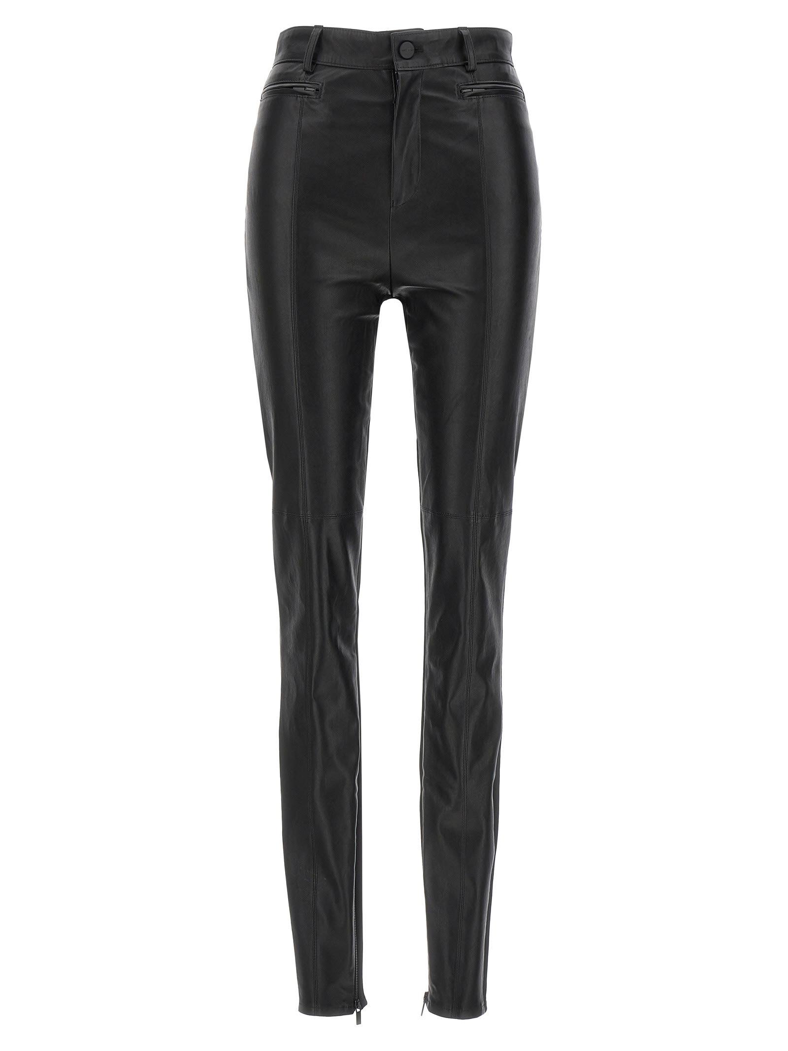 david koma napa leather leggings