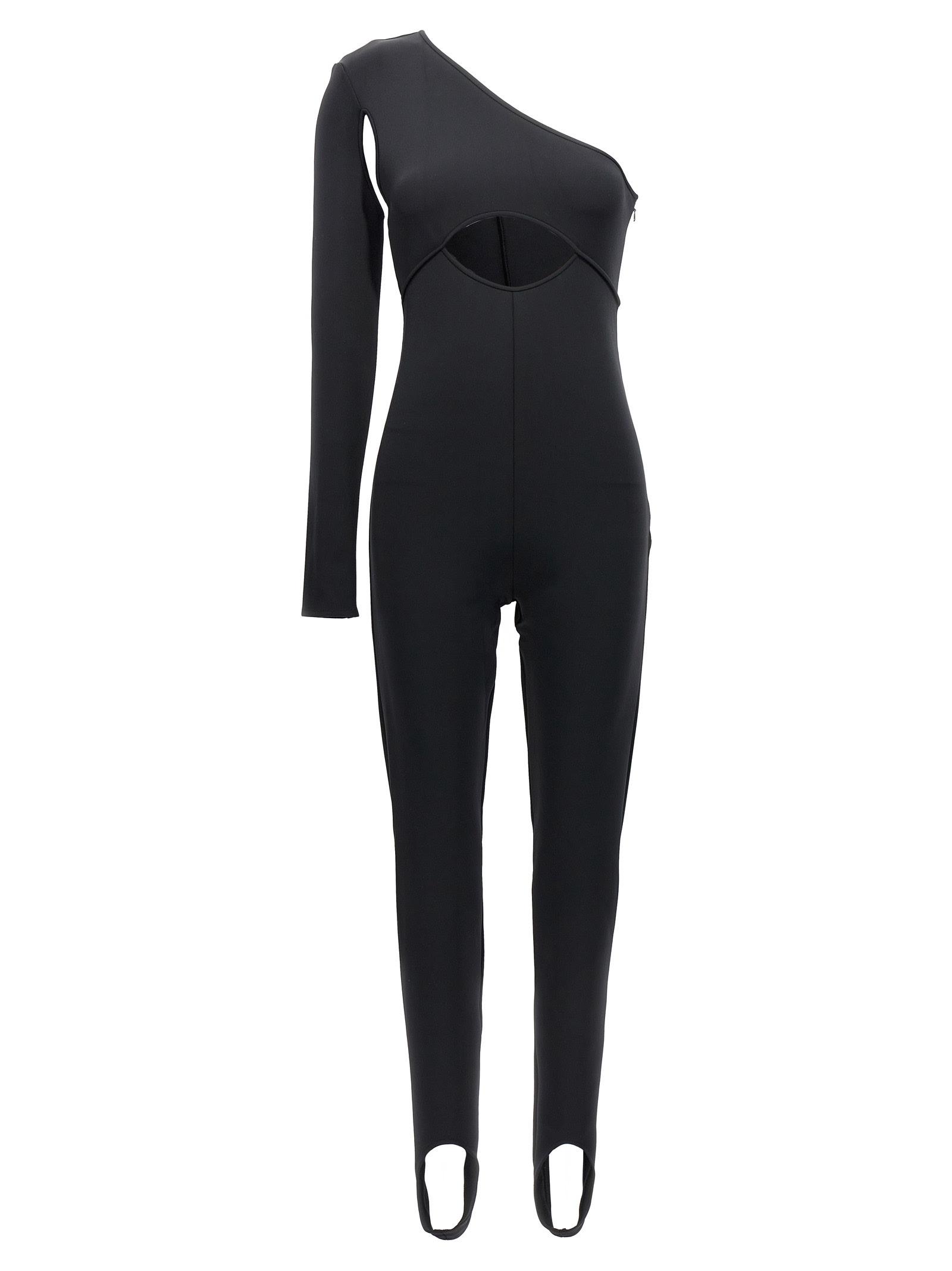 david koma scuba cut out one-length bodysuit