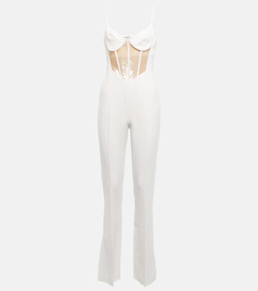 david koma sequined cutout cady jumpsuit