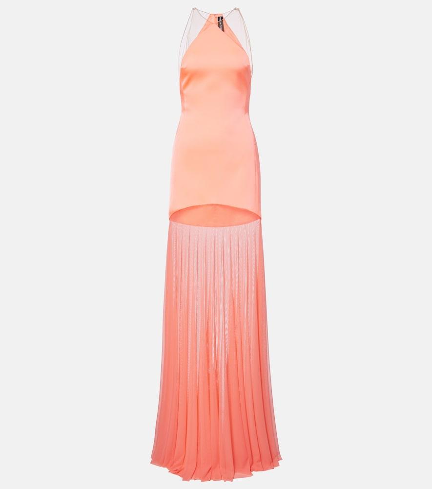 david koma sheer gown
