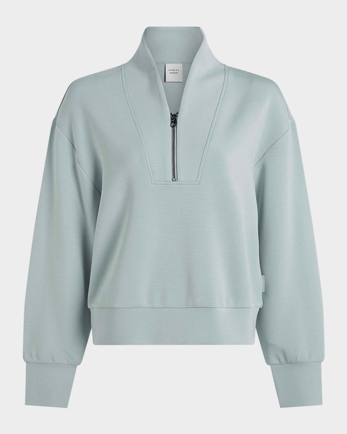 davidson partial-zip sweatshirt