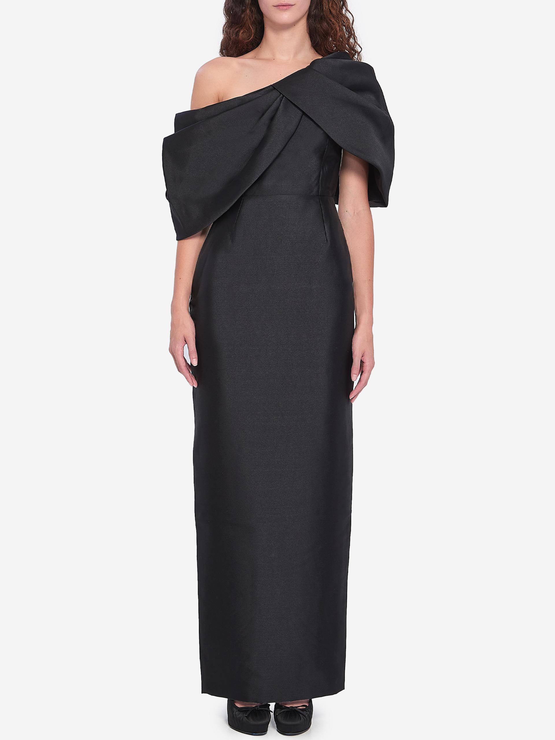 davina maxi dress in black