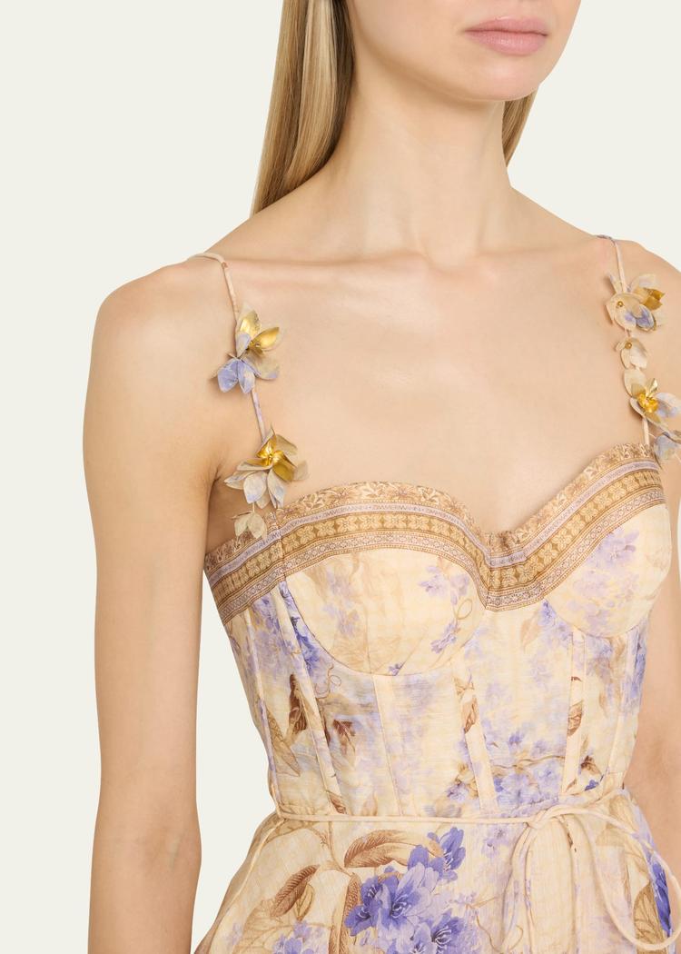dawning floral picnic dress