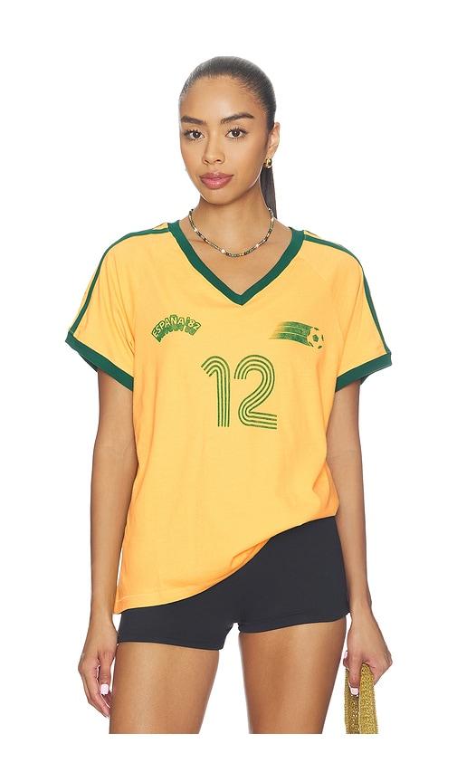 daydreamer espana club tee in yellow.