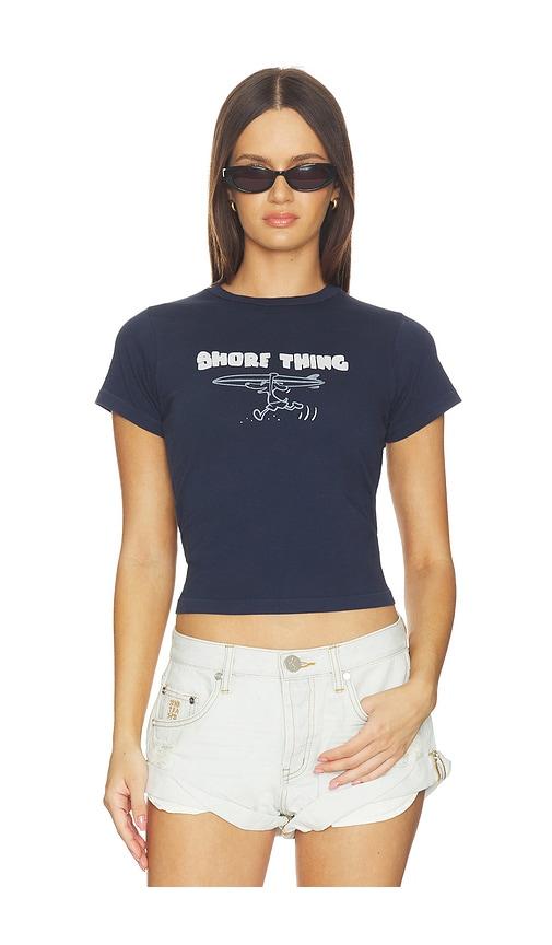 daydreamer shore thing vintage tee in navy.