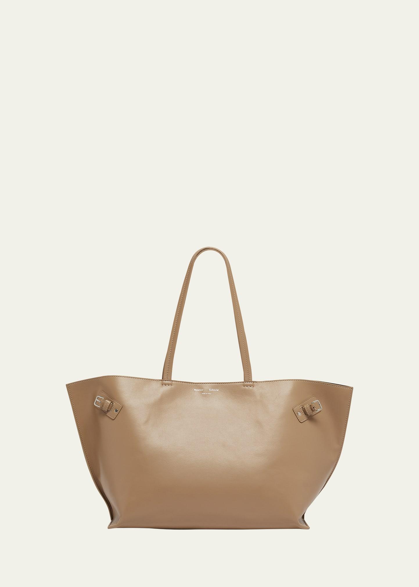 days smooth leather tote bag