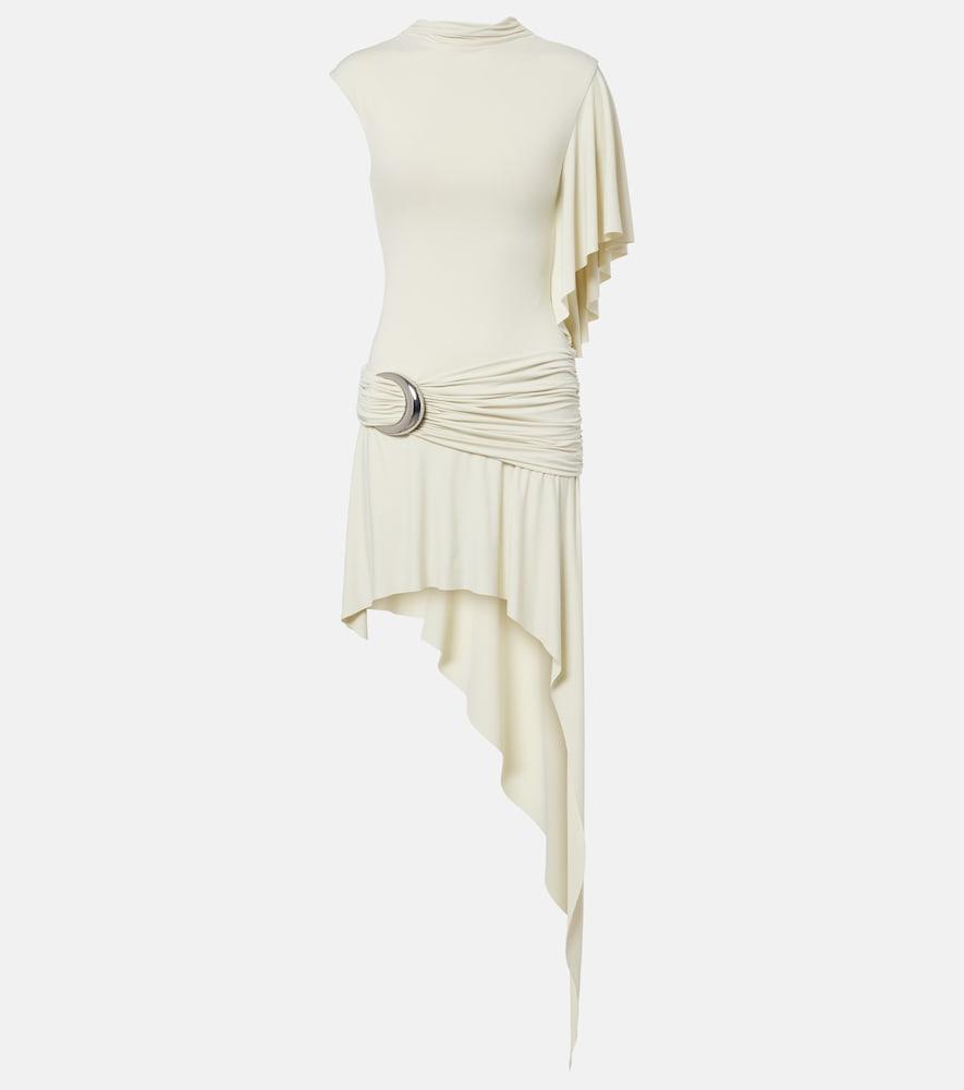 de la vali titan jersey minidress