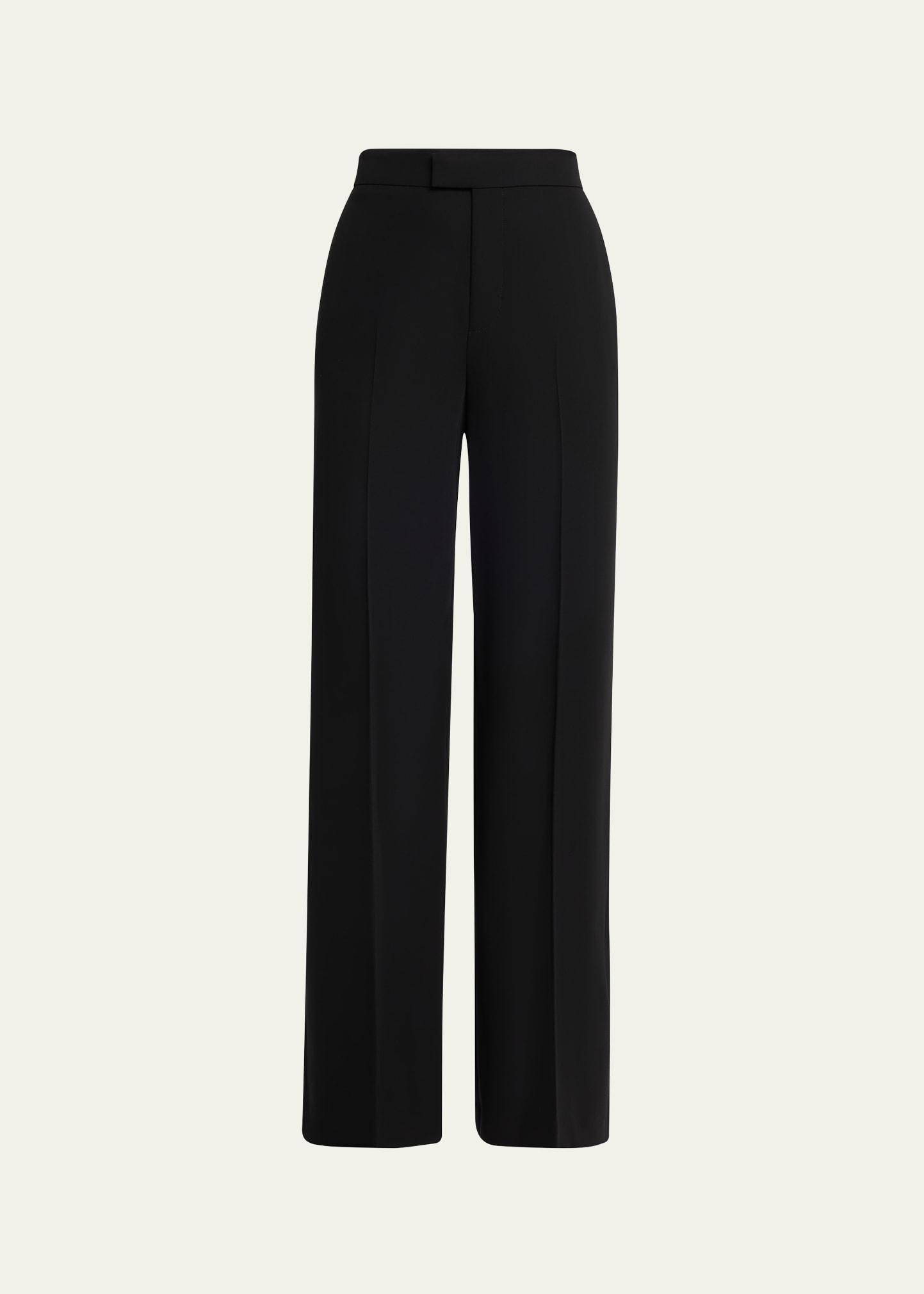 dean pleated wide-leg pants
