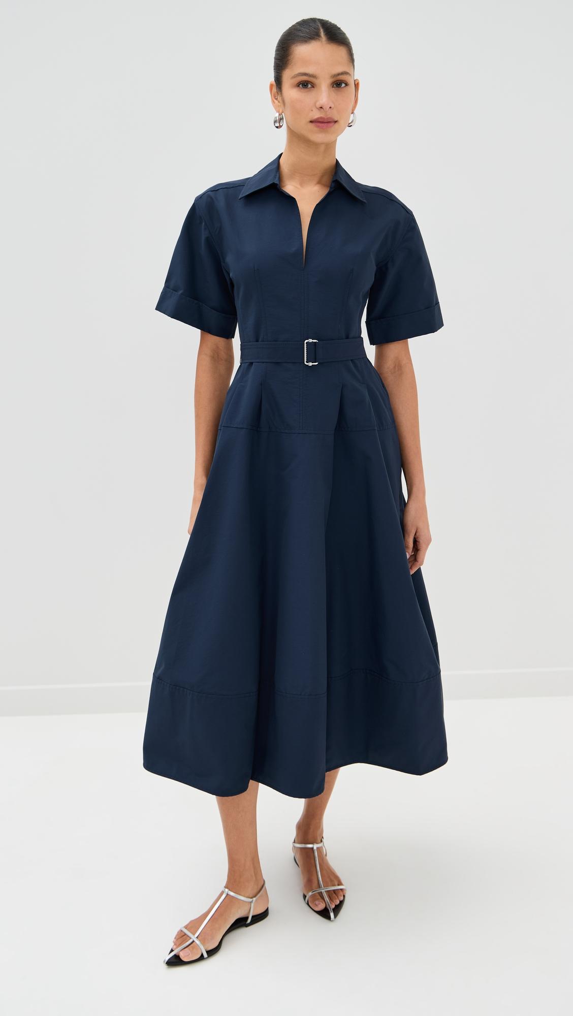 deanna belted mini dress