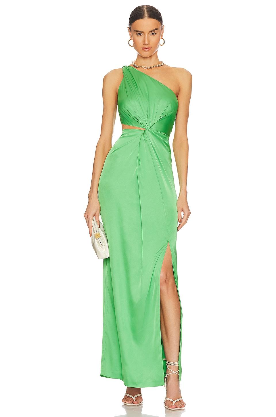 deena one shoulder gown