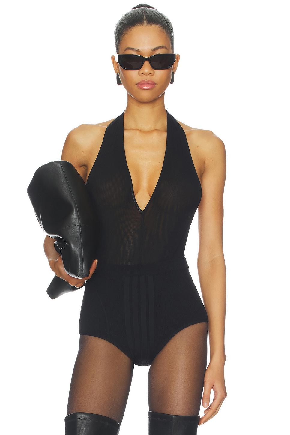 deep v bodysuit