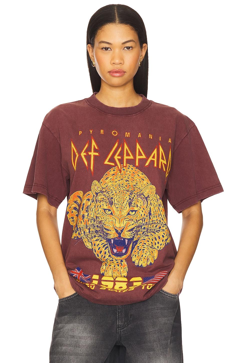 def leppard pyromania tee
