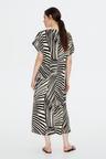 defined-waist maxi dress