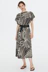defined-waist maxi dress