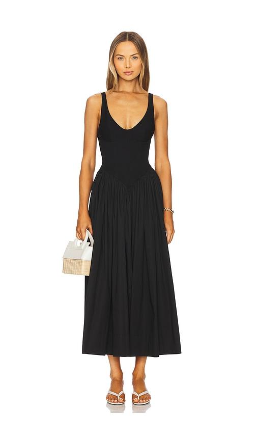delfi odessa dress in black.