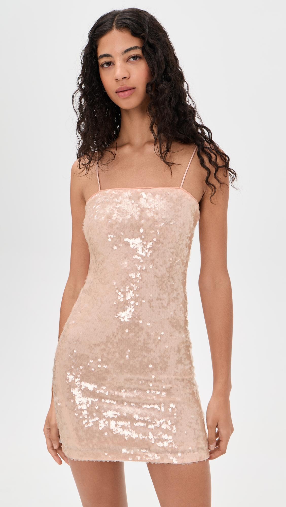 delora sequin mini dress