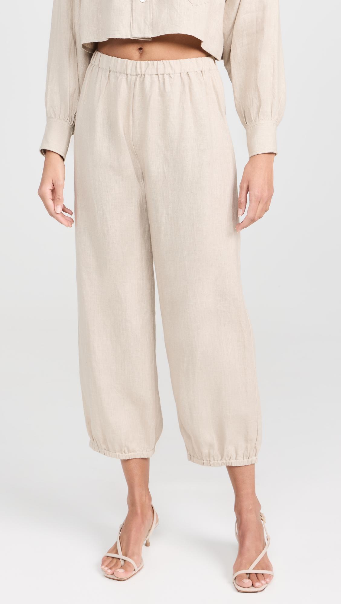 delos linen pants