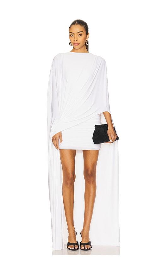 deme by gabriella alexandra mini dress in white.