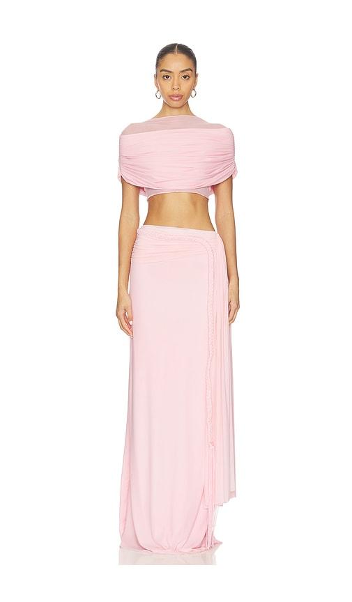 deme by gabriella alyssa dress in pink.