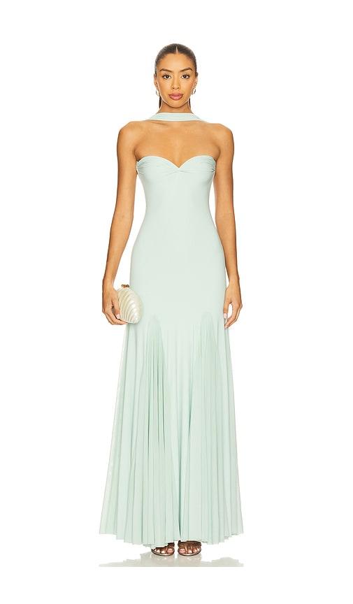 deme by gabriella berta dress in mint.