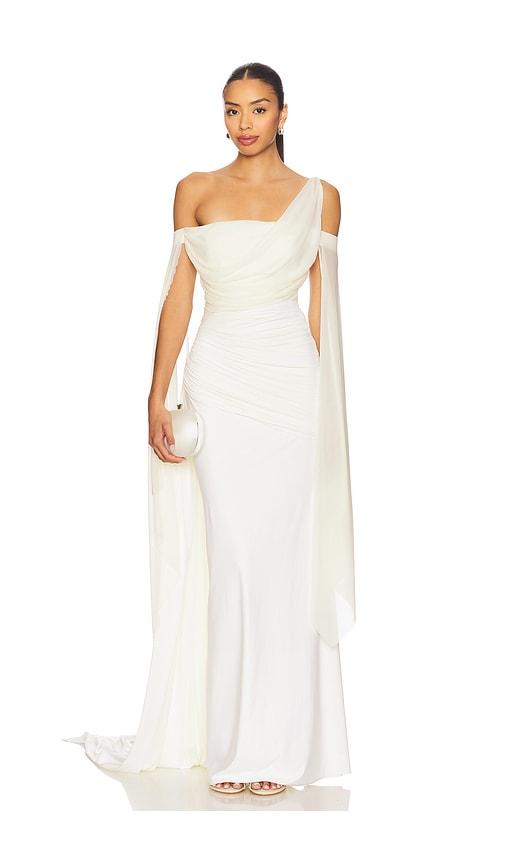 deme by gabriella cynthia dress in white.