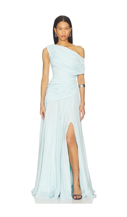 deme by gabriella gemma dress in baby blue.