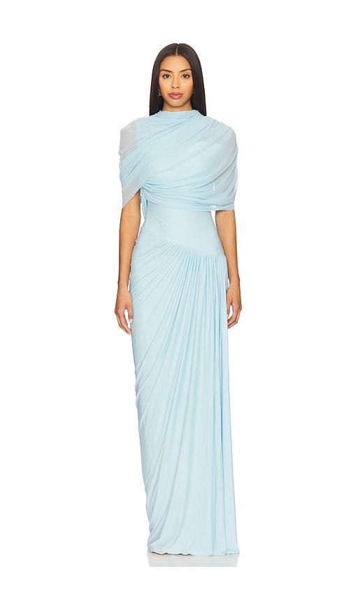 deme by gabriella jasmine dress in baby blue.