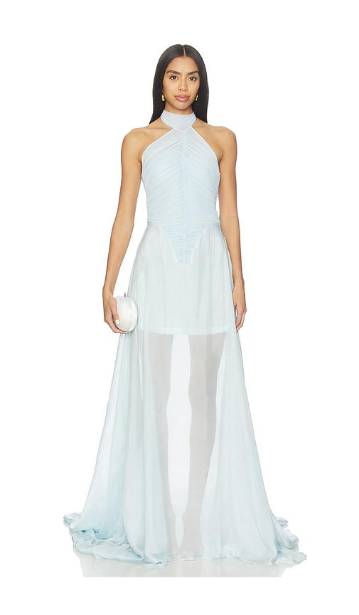 deme by gabriella kerstin dress in baby blue.