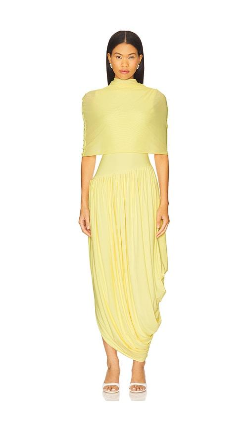 deme by gabriella penelope dress in lemon.