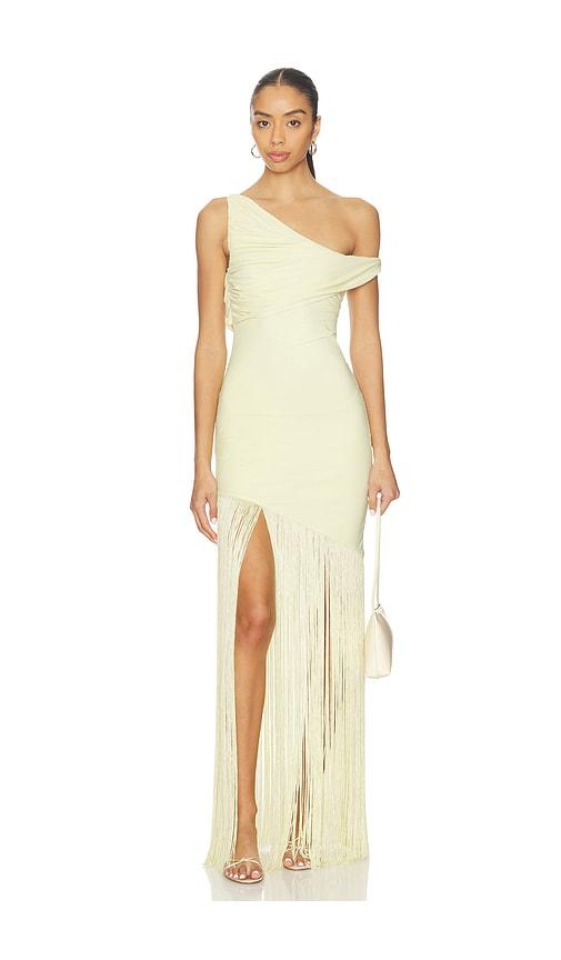 deme by gabriella praia dress in yellow.
