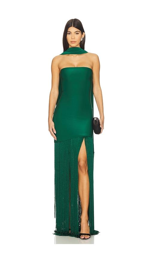 deme by gabriella sonia dress in green.