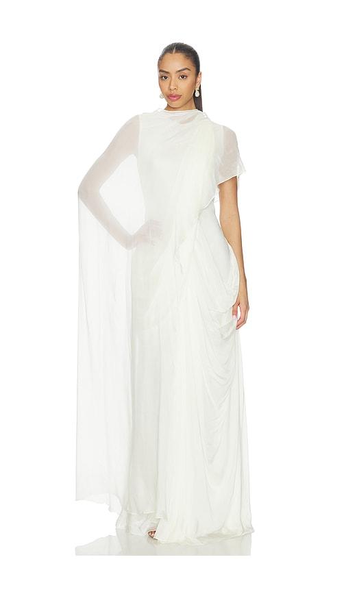 deme by gabriella stacie dress in white.