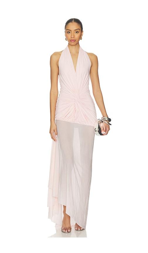 deme by gabriella tess dress in pink.