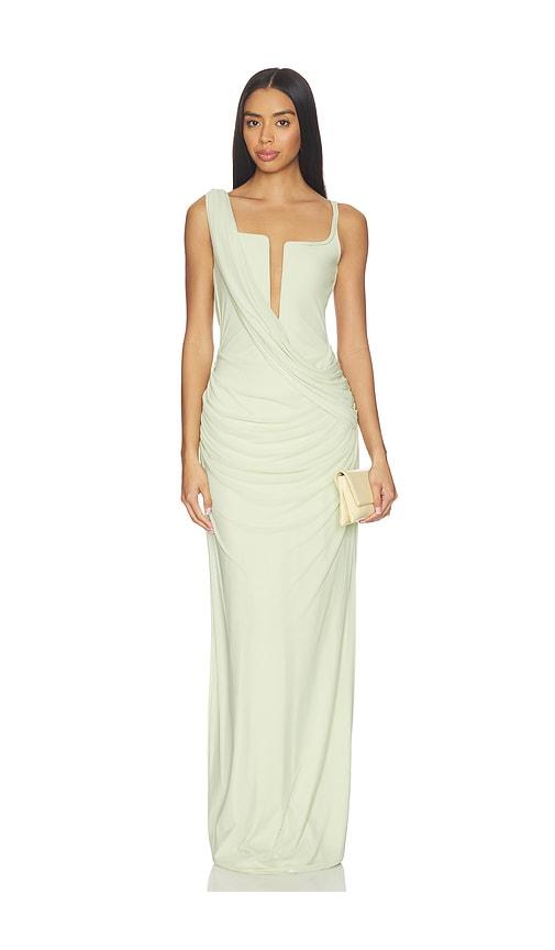 deme by gabriella the adriana dress in mint.