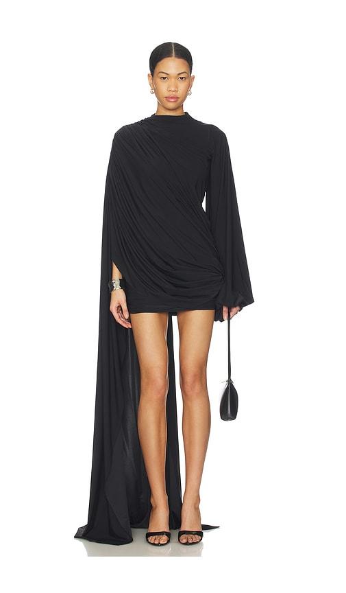 deme by gabriella the aeros tina dress in black.