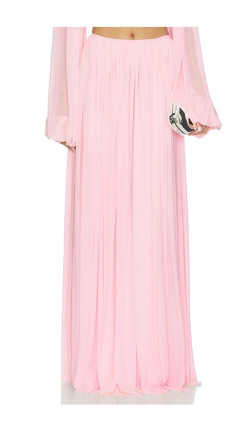 deme by gabriella the betty skirt in pink.