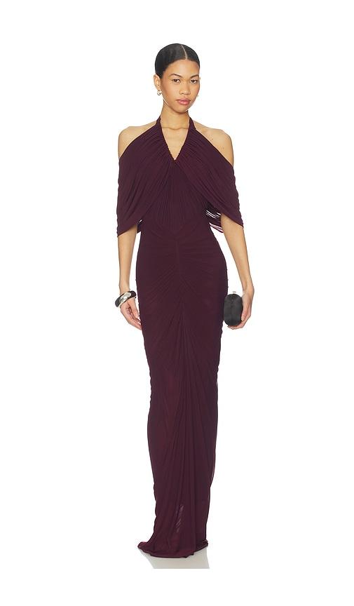 deme by gabriella the kimberly gown in purple.