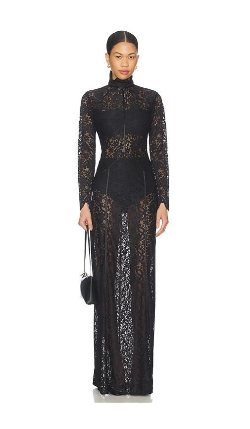 deme by gabriella the melora dress in black.