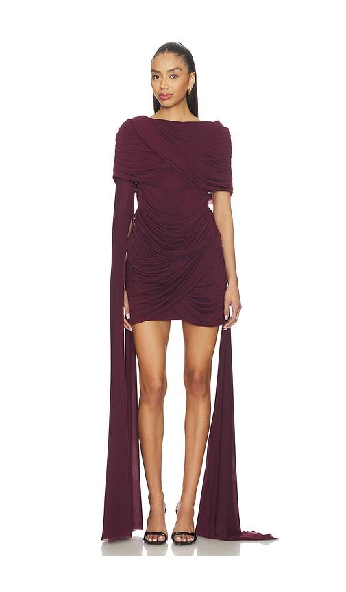 deme by gabriella the nicola dress in purple.