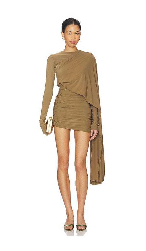deme by gabriella the paula dress in green.