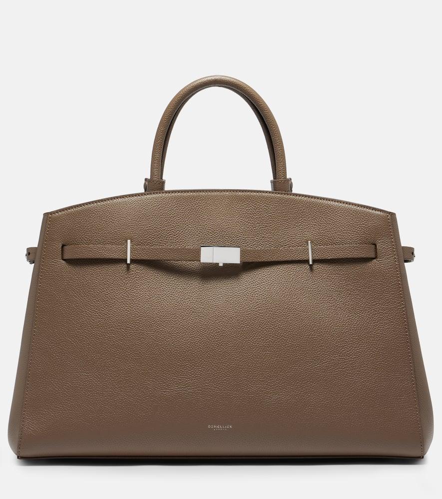 demellier hudson leather top