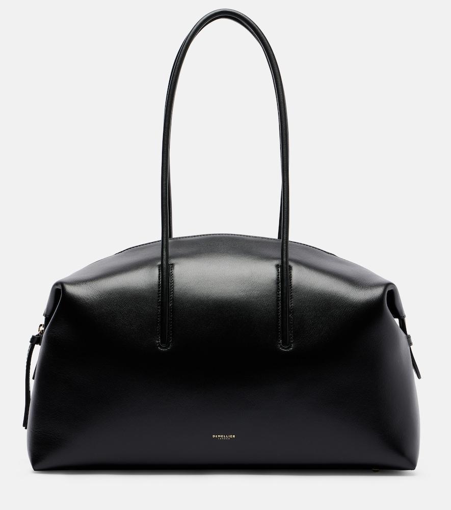 demellier stockholm large leather top-handle bag